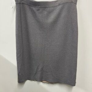 Calvin Klein Knit Pencil Skirt Pull-on Structure Stretch Sporty MIDI women’s XL